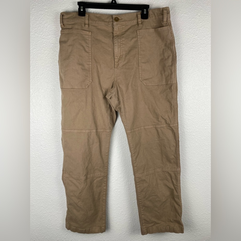 Madewell 90s straight pants chino khaki men’s size 33 cotton blend